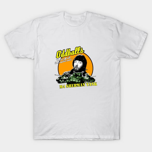 Oddball [Kelly's Heroes] [Sherman] [Negative Waves] T-Shirt by General-Rascal